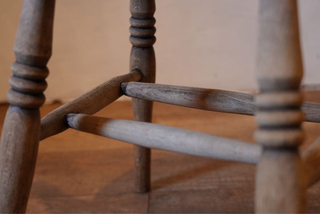 フランスアンティークチェア　椅子　古木　プリミティブ 1800年代　オーク