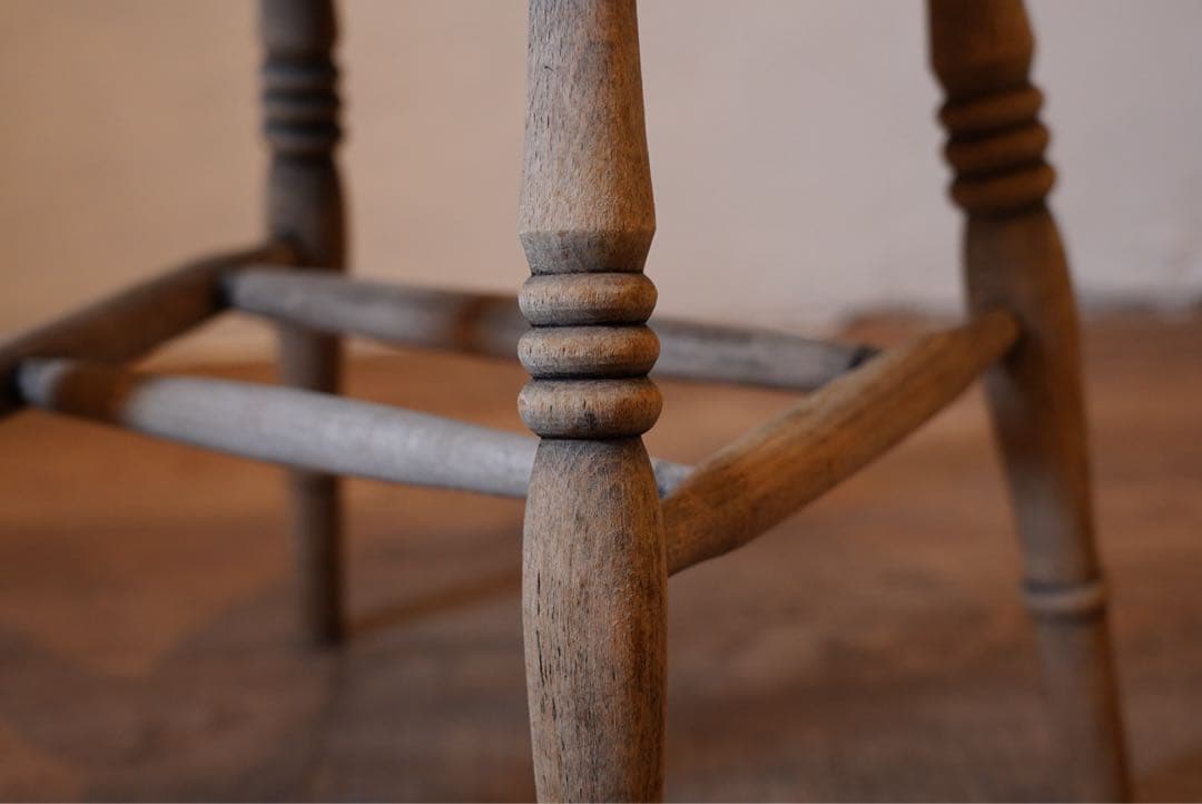 フランスアンティークチェア　椅子　古木　プリミティブ 1800年代　オーク