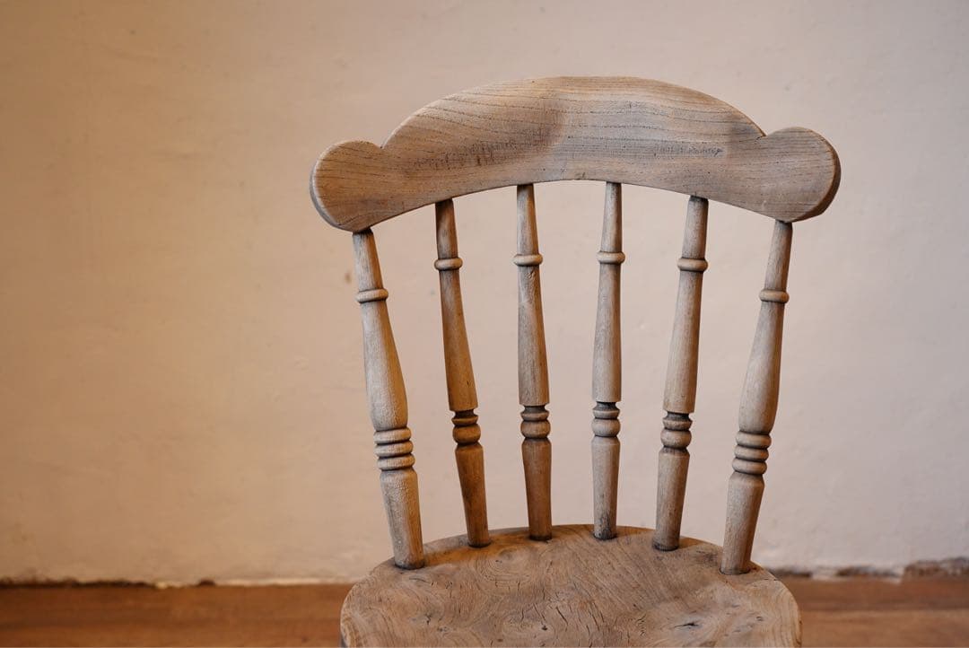 フランスアンティークチェア　椅子　古木　プリミティブ 1800年代　オーク