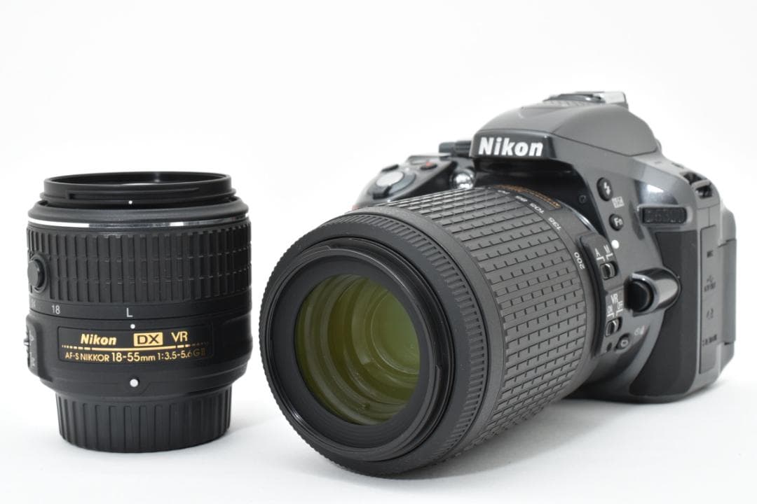 【新品級・完動】Nikon D5300 ダブルズーム VRレンズセット1127