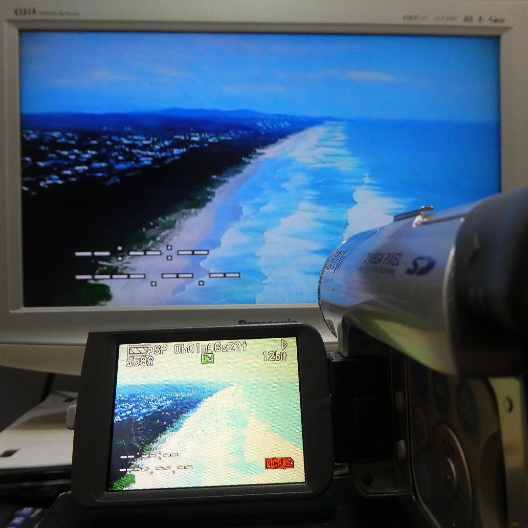 動作良好 パナソニック NV-GS120 MiniDVビデオカメラDVD化に最適