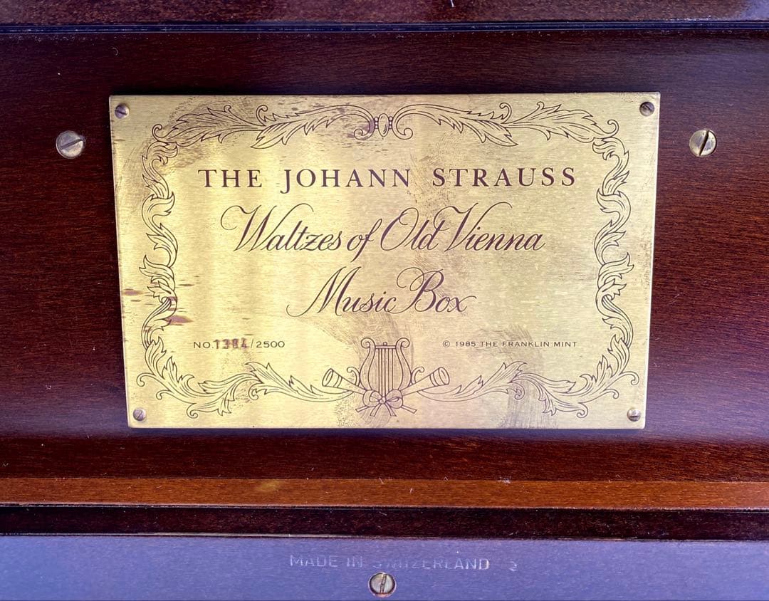 稼働品リュージュ50弁5曲替シリンダー式オルゴール替4点　東Y7-0217☆1F