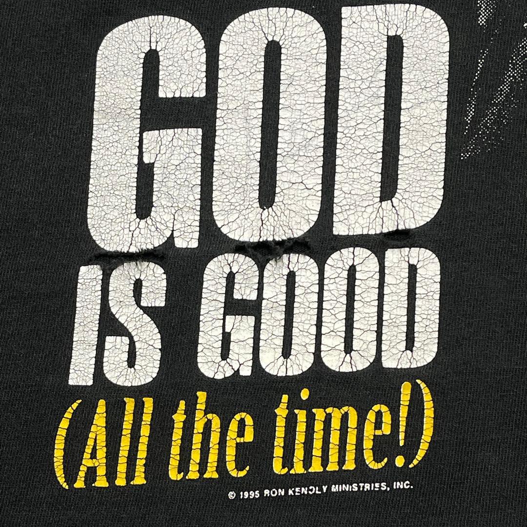 90s アーティストTシャツ RONKENOLY フェード　 ボロ USA製