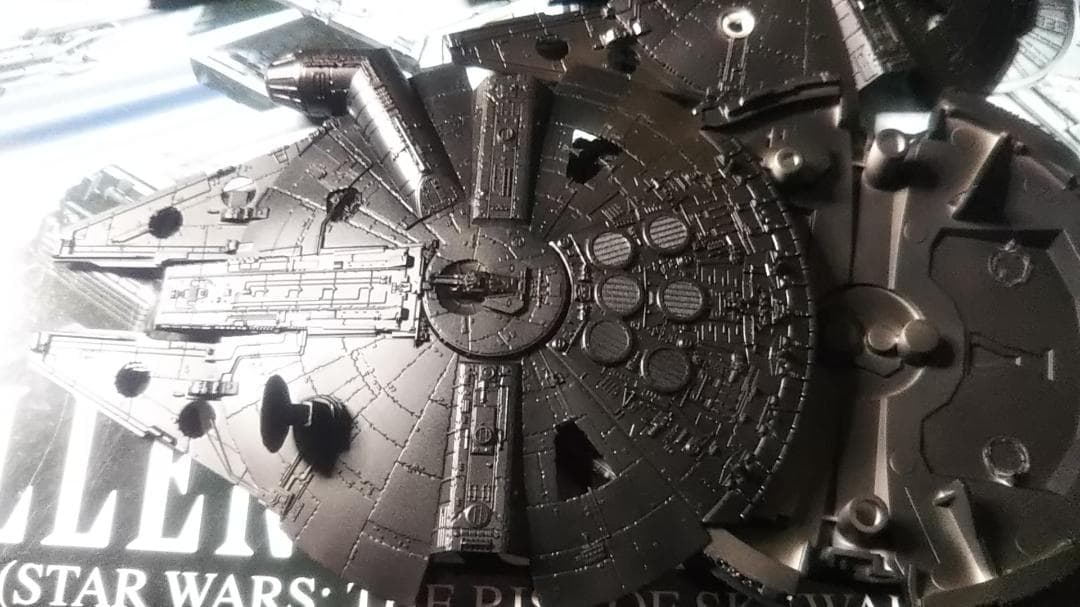 ミレニアムファルコン 電飾改修 完成品 1/350 管A4 帝国の逆襲