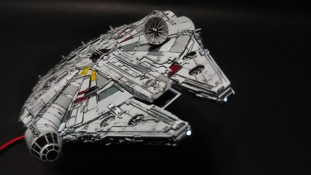 ミレニアムファルコン 電飾改修 完成品 1/350 管A4 帝国の逆襲