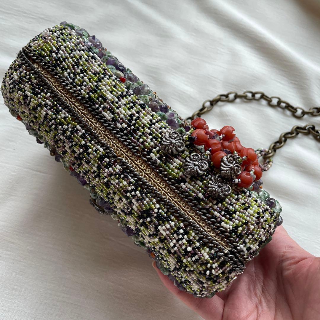 MARYFRANCES メリーフランシス ビーズ　ショルダーバッグ パーティー