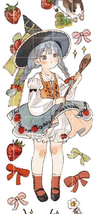 M1046.Daily Life手帳 野莓仙踪マスキングテープ PET 3m