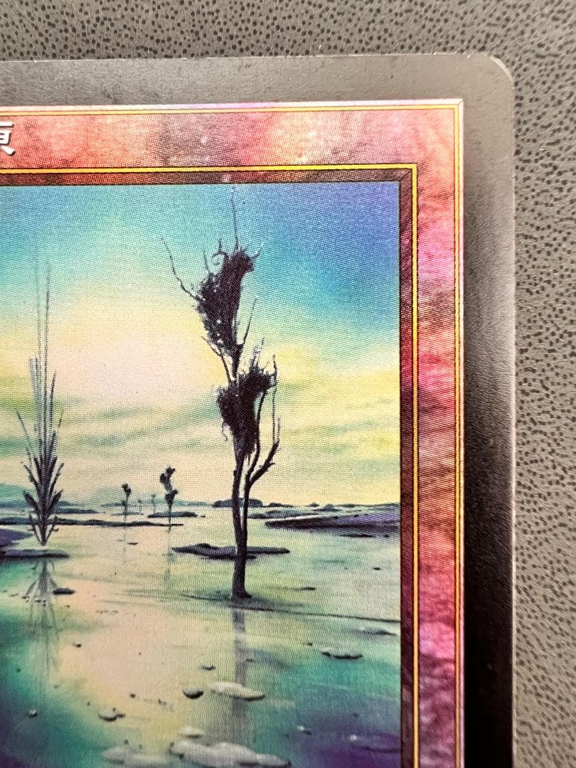 旧枠　foil「7ED」アダーカー荒原/Adarkar Wastes　日本語1枚