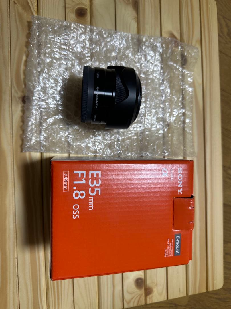 新品SONY E35mmF1.8 SEL35F18 aps-c機用