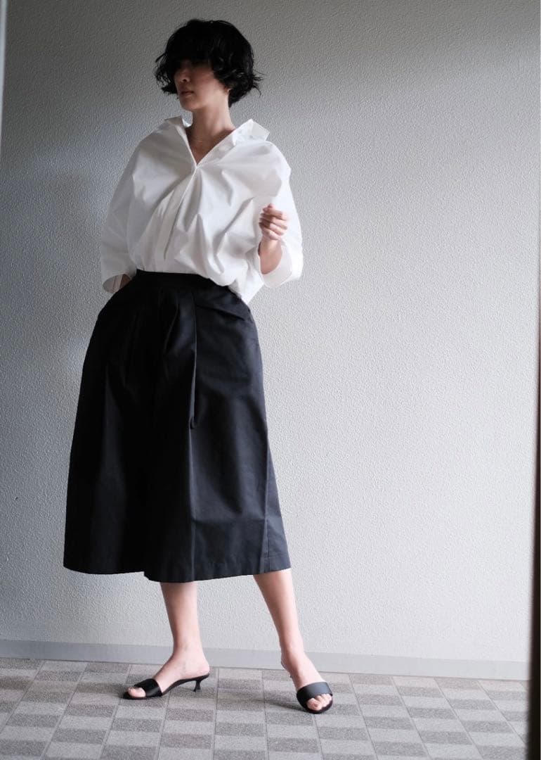 Nala Dress Pants ナラ　ドレスパンツ　ブラック