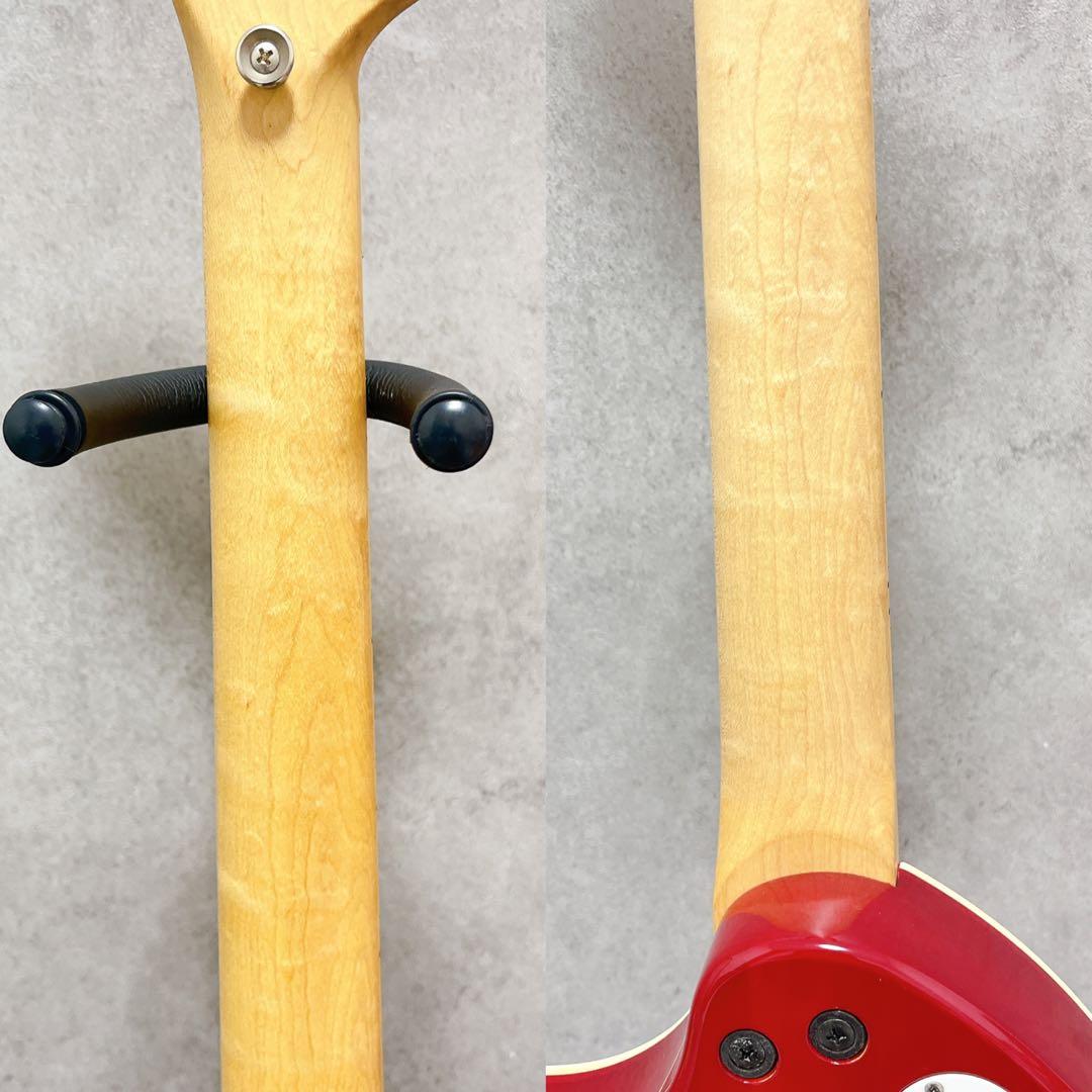 zo-3 GF キルトトップ フェルナンデス アンプ内蔵ミニギター 赤 レッド