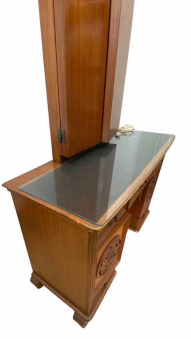 最高級 ♦️猫脚 両袖 アンティーク ベルサイユドレッサー♦️城 宮殿♦️彫刻♦️送料込