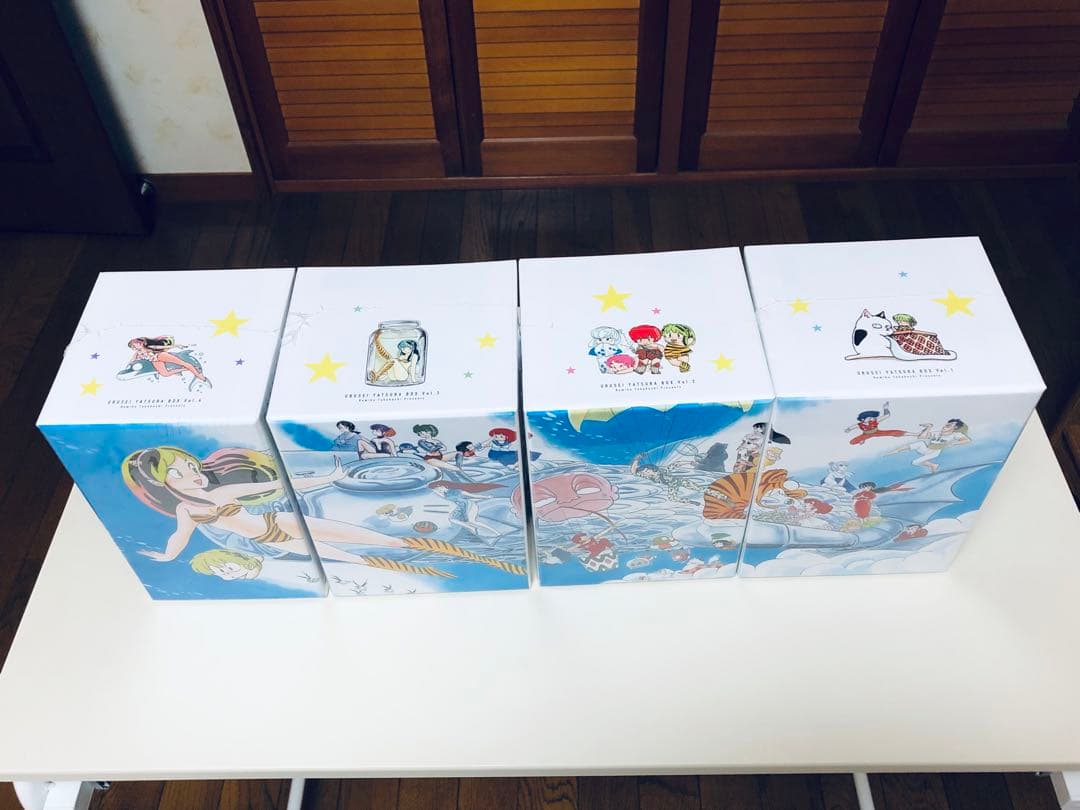【未開封】 うる星やつら 復刻BOX Vol.1〜4 コミック 全34巻セット
