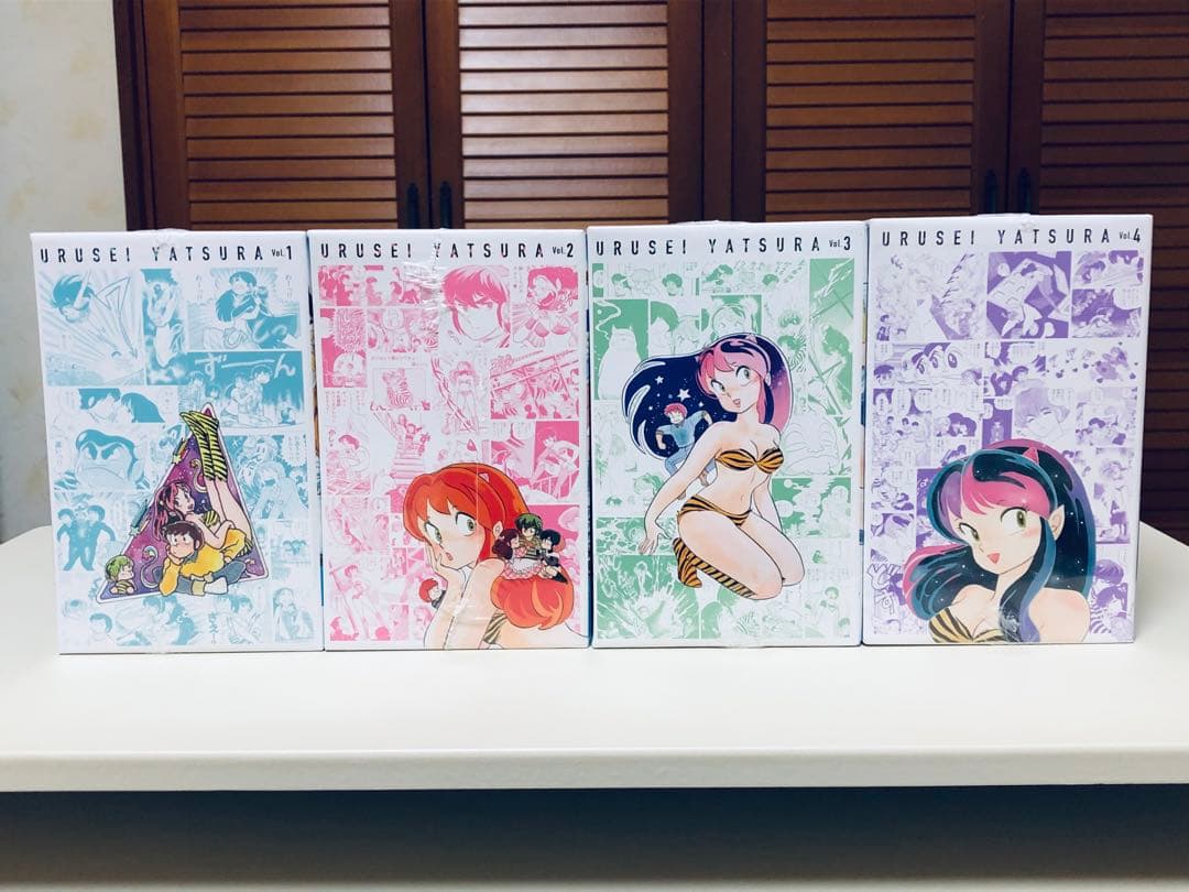 【未開封】 うる星やつら 復刻BOX Vol.1〜4 コミック 全34巻セット