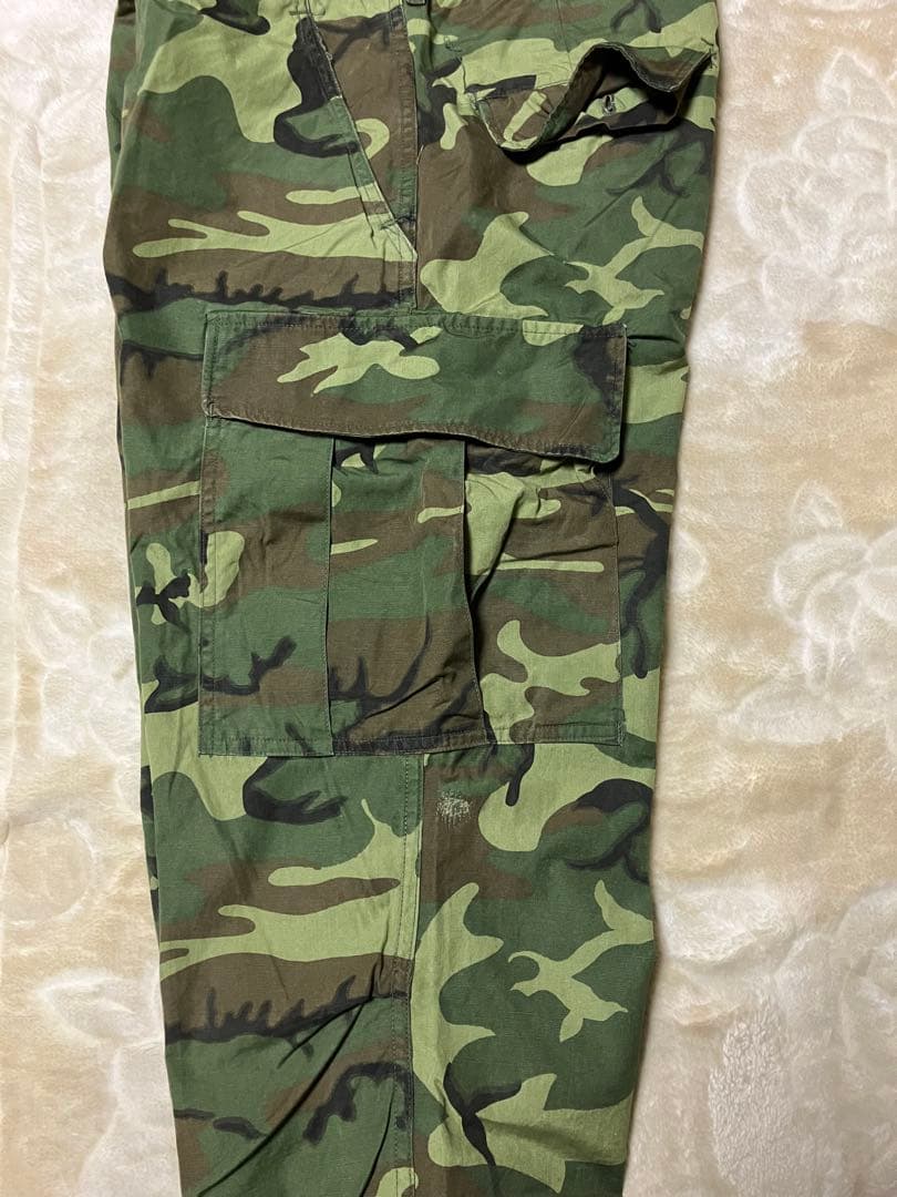米軍実物　60's ジャングルファティーグ　ERDL ノンリップポプリン