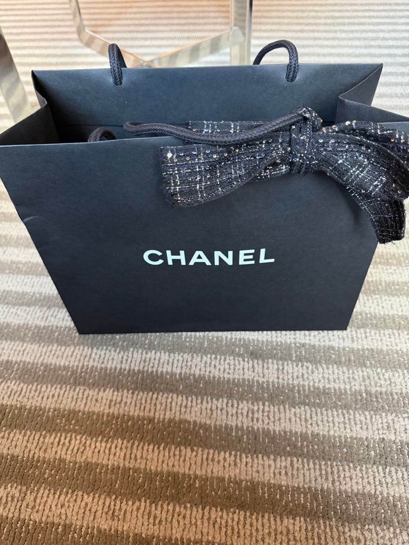 CHANEL カシミヤニット帽　新品未使用品　ぽーぽー‼️