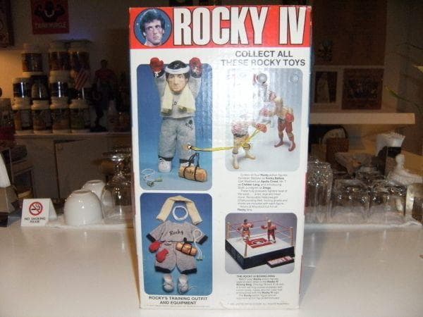 レア物！昭和レトロ 映画 シルベスタースタローン人形 ロッキー4 ボクシング