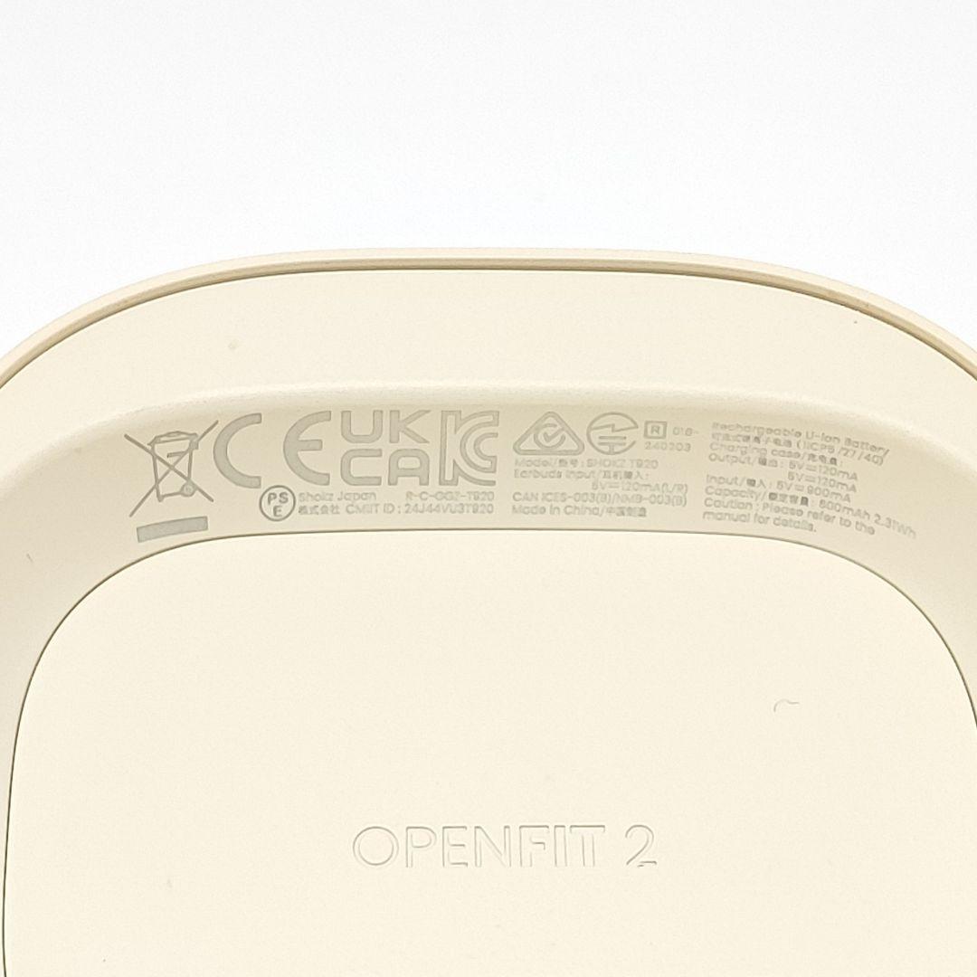 25121601 充電ケースのみ SHOKZ OPENFIT 2 T920