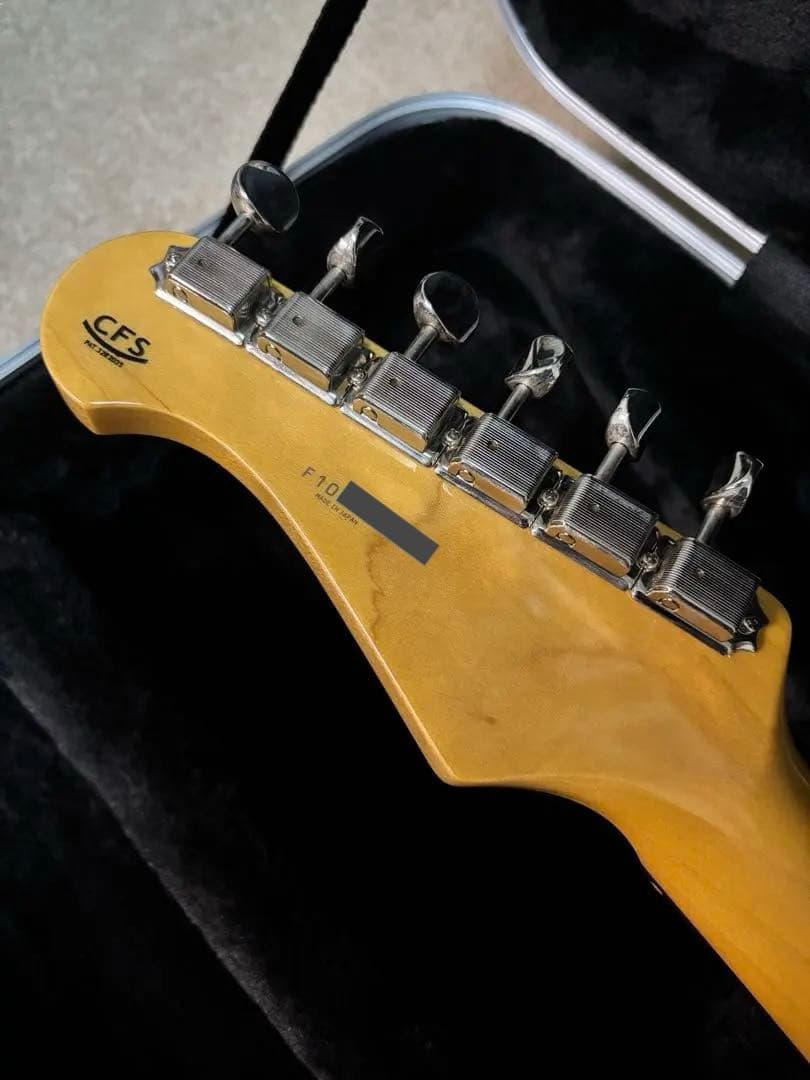 極美品 日本製ストラトCoolZ ZST-1R ロックペグ スチールブロック