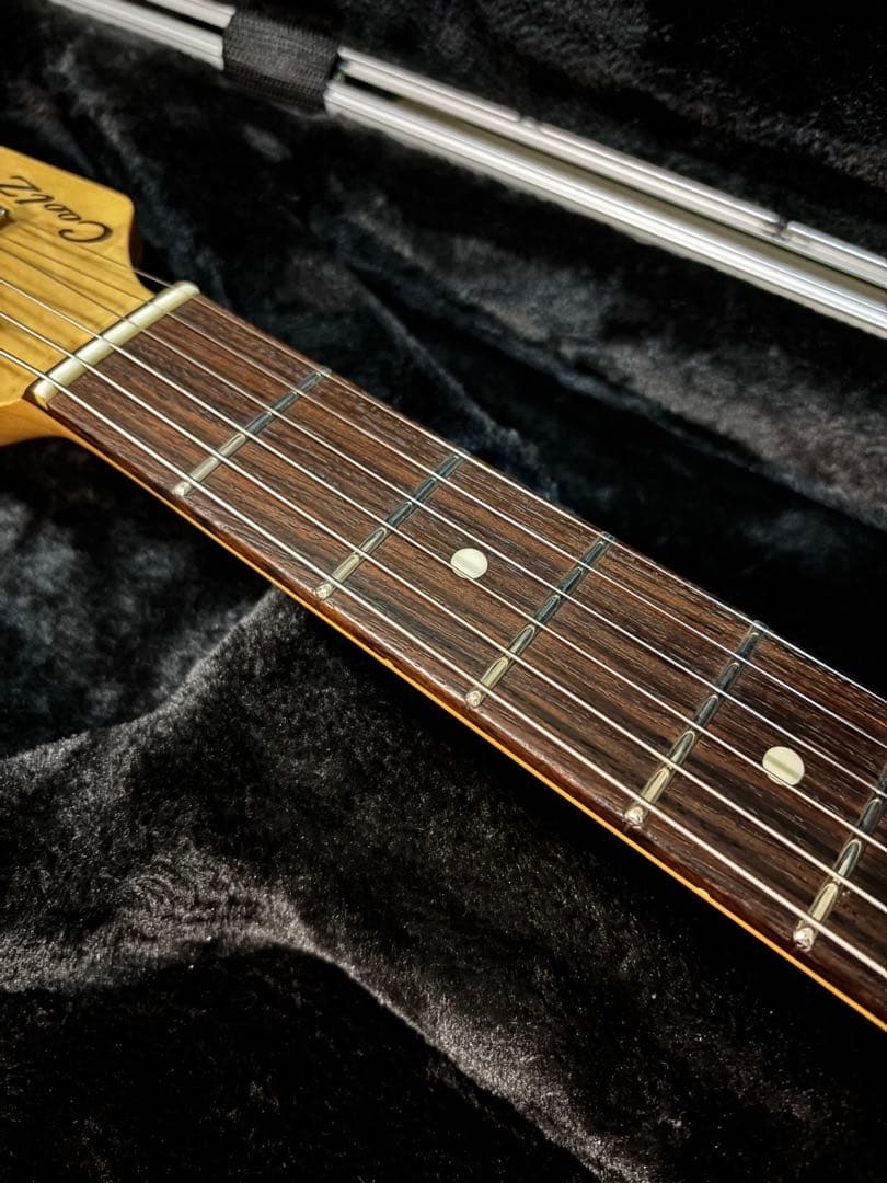 極美品 日本製ストラトCoolZ ZST-1R ロックペグ スチールブロック