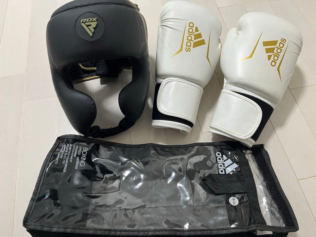 ボクシンググローブ ヘッドギア セット