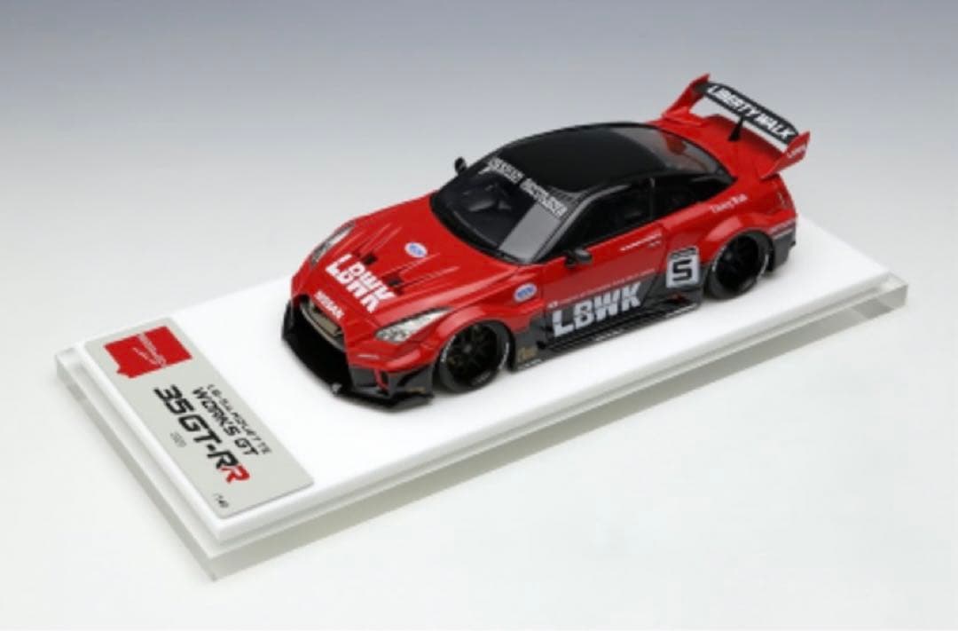 アイドロン1/43 LB-シルエットワークス GT 35GT-RR