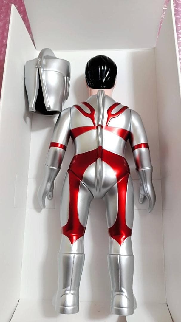 27cm ウルトラマン エース　ソフビ メタリックバージョン