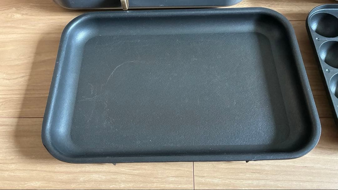 BRUNO コンパクトホットプレート 3枚プレートセット グレー