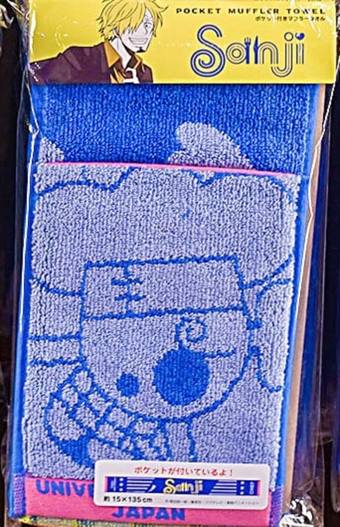 602◇ポケット付 マフラータオル サンジ USJ 2022 ONE PIECE