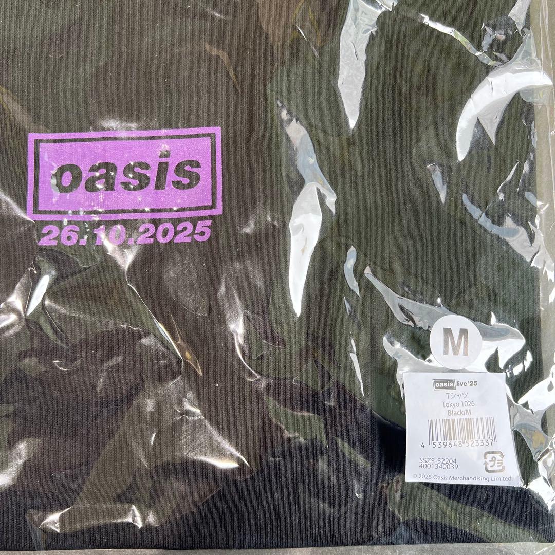 oasis 10/26 限定 Tシャツ Tokyo 東京 日本公演 オアシス M