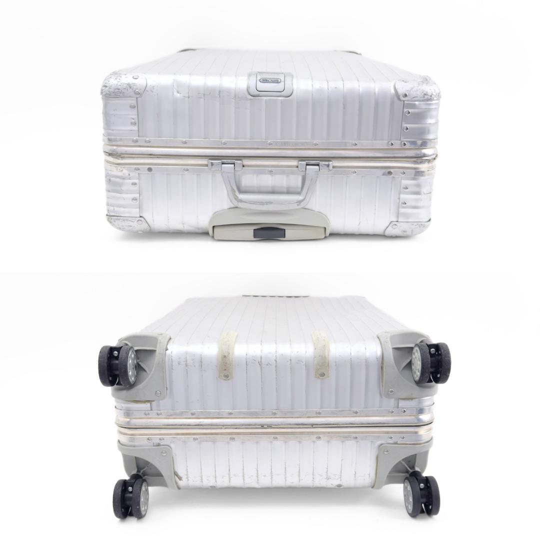 リモワ トパーズ 最大容量 104L 4輪 TSAロック XL トランク アルミ