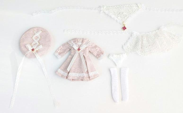 【ピコニーモP専用】レースセーラーワンピース ピンク 890