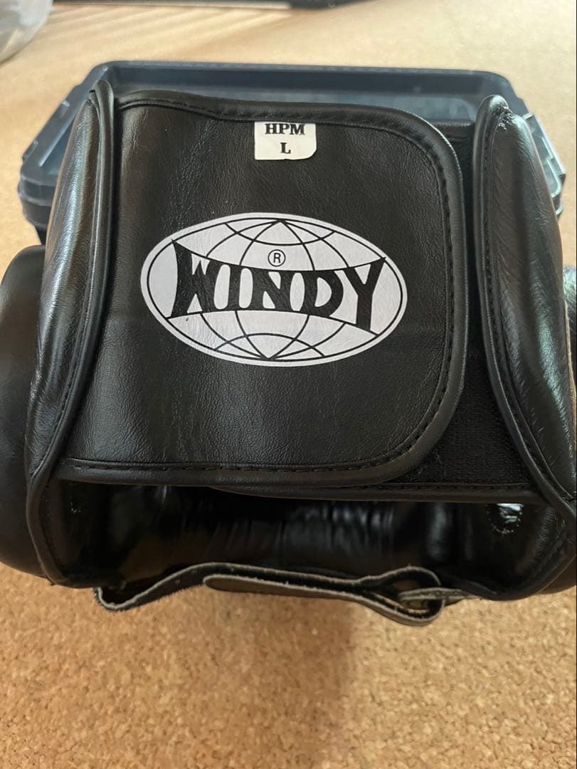 【美品】WINDY ヘッドギア 黒