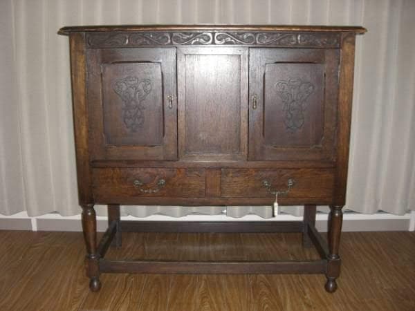 もこもこさん　アンティークの木製ボート 収納 ラック キャビネット