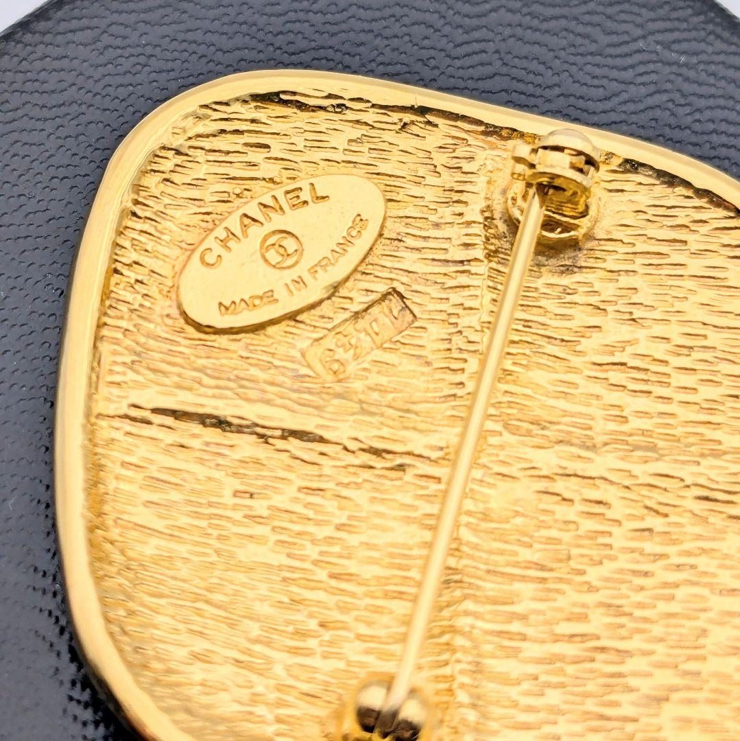 シャネル CHANEL マトラッセ ヴィンテージ ひし形 ブローチ