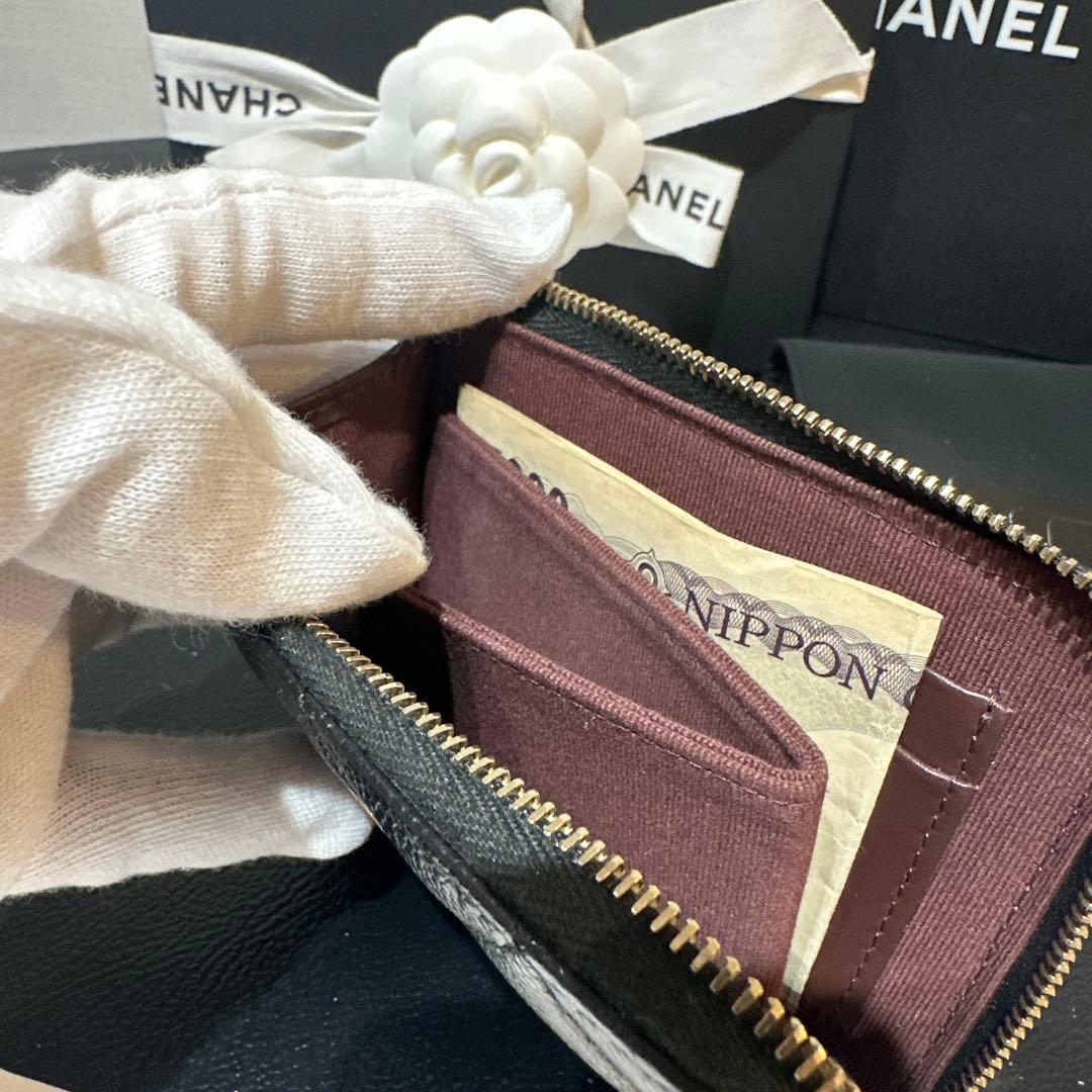 CHANEL L字コンパクト財布