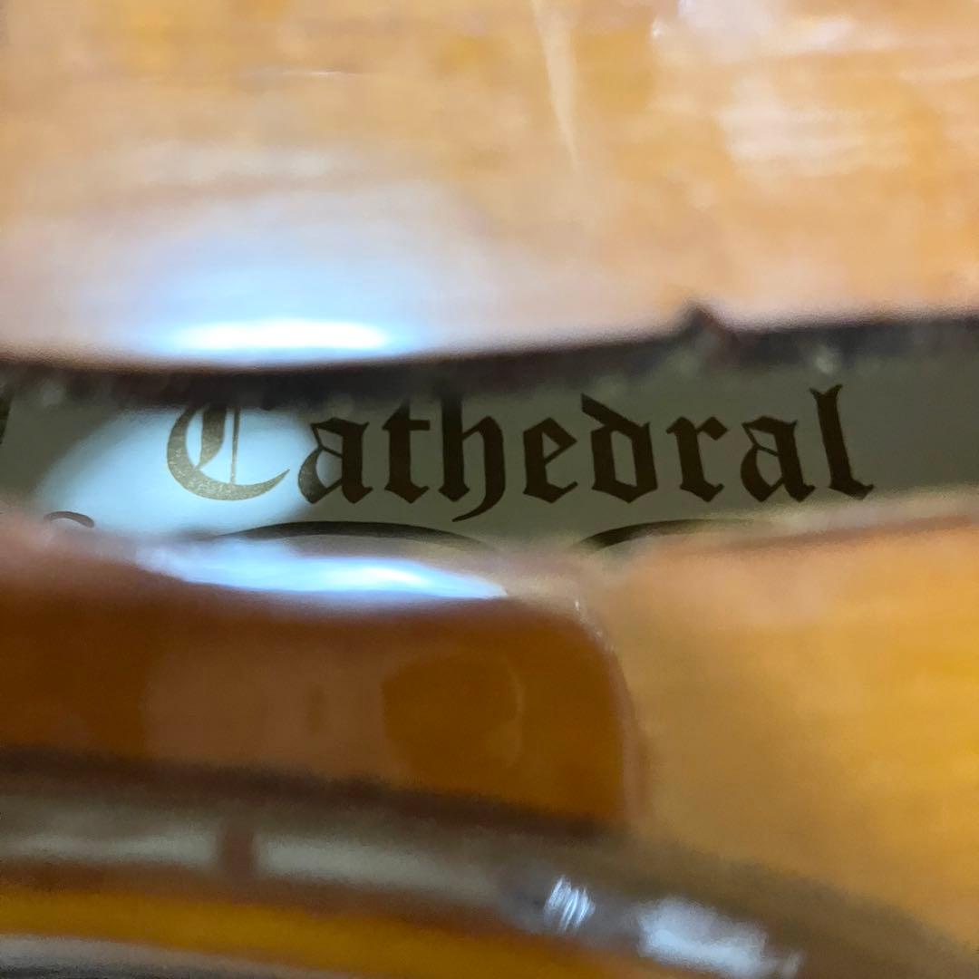 【中古良音】美品　cathedralバイオリン VS-0 4/4 カテドラル