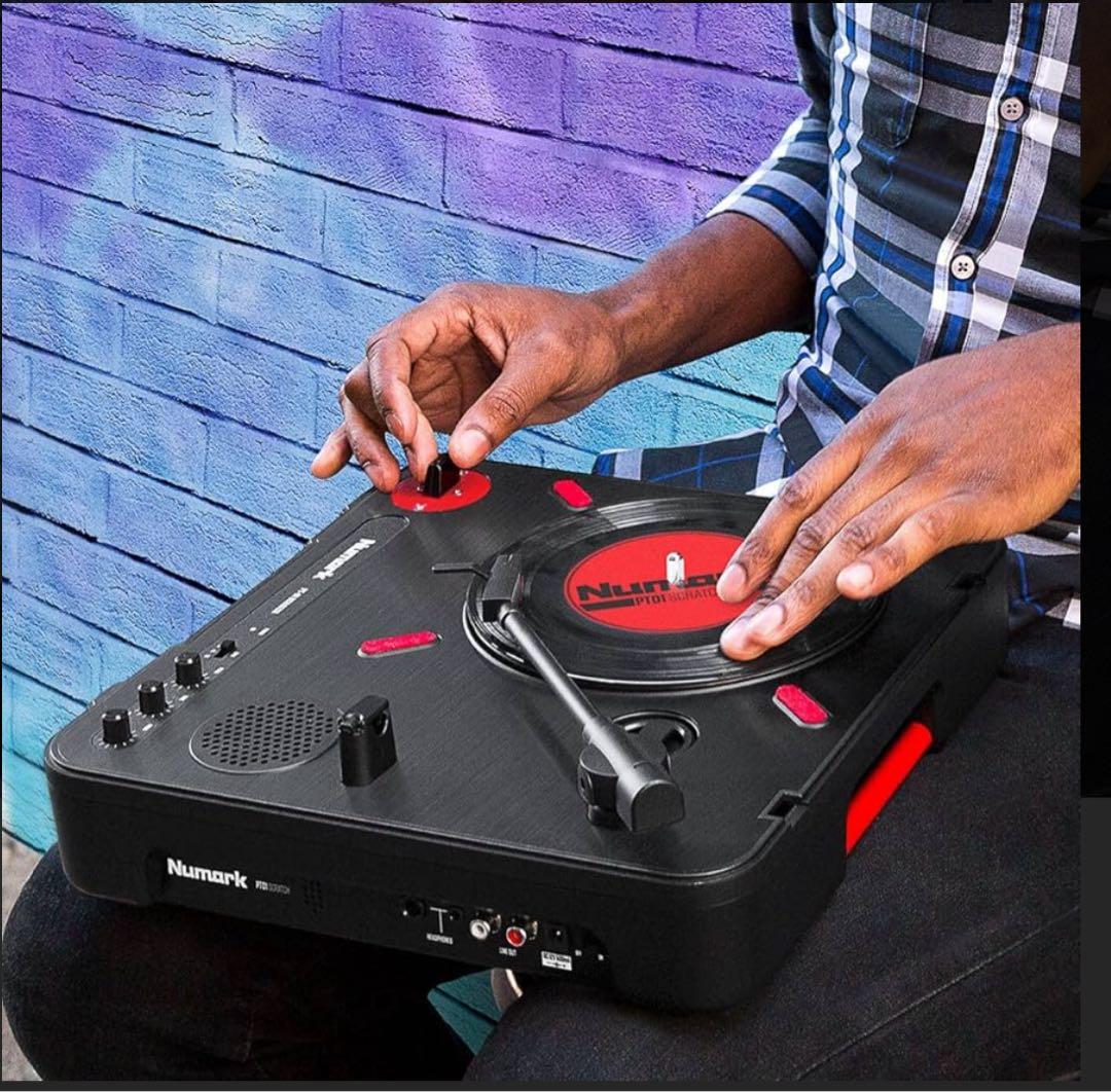 Numark PT01 Scratch ターンテーブル　カスタム済み