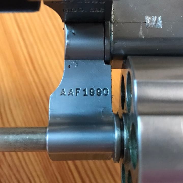 モデルガン　357マグナム　スミスアンドウェッソン　S&W