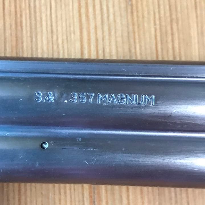 モデルガン　357マグナム　スミスアンドウェッソン　S&W