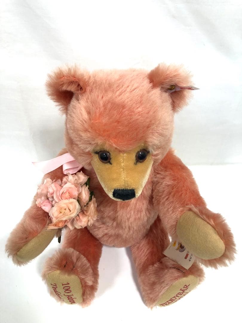 Steiff 　テディベア　ぬいぐるみ　TOTAL 2002年　100周年記