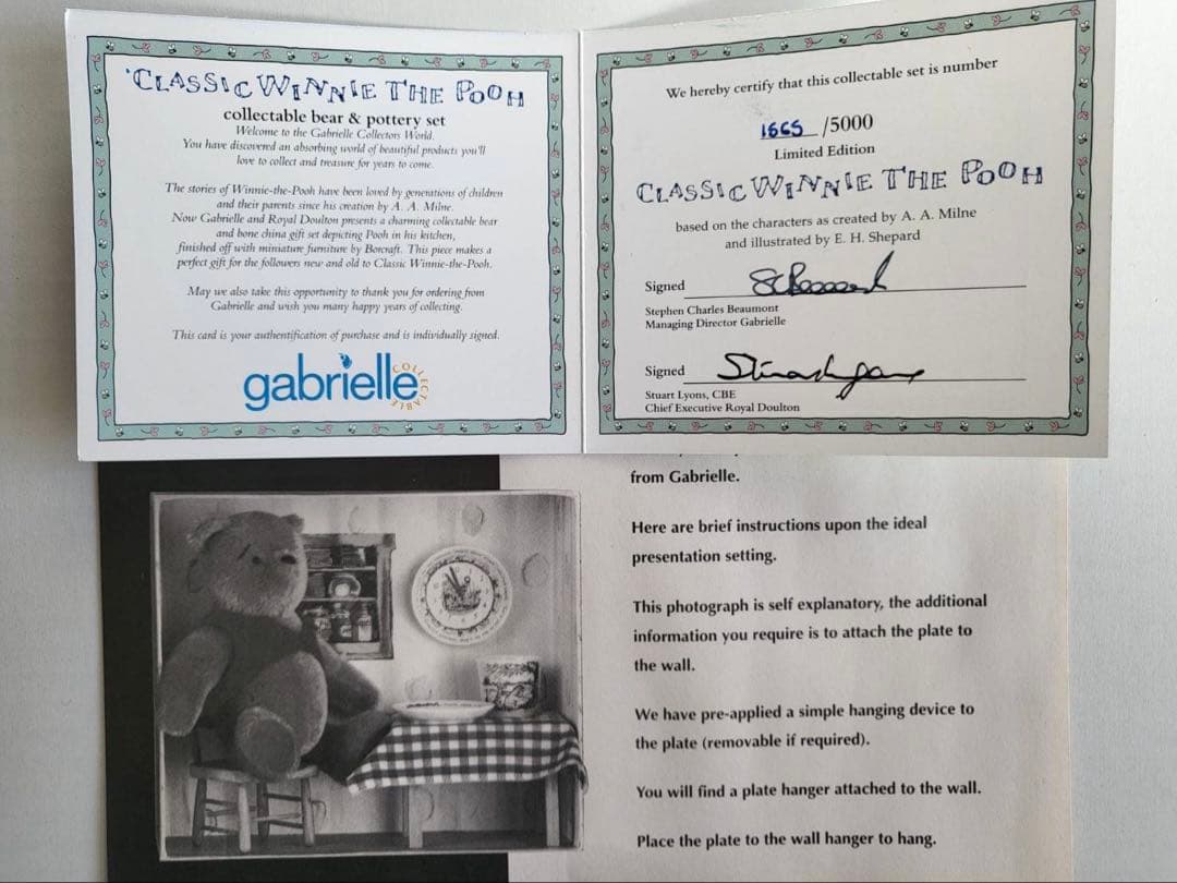 クラシック ウィニー・ザ・プー ぬいぐるみ