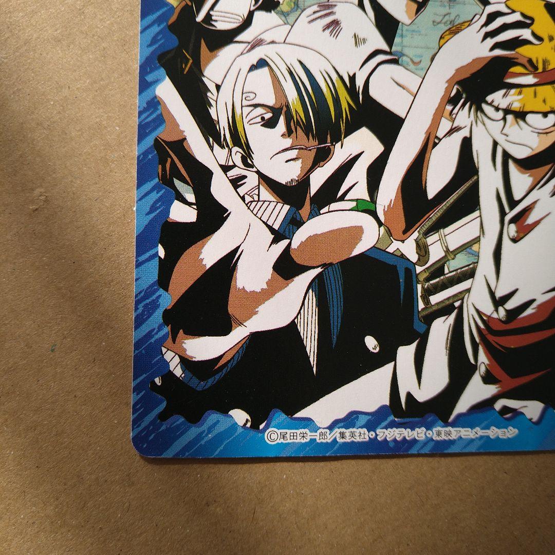 ワンピース　カード　ルフィ　希少　絶版　匿名配送　麦わら海賊団　初期　ブロマイド