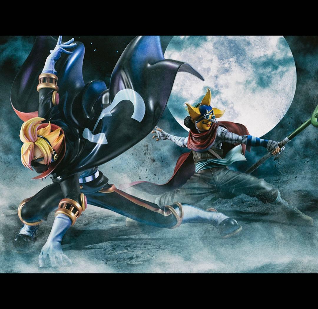 輸送箱未開封伝票跡なし　ワンピース フィギュア　POPおそばマスク　サンジ