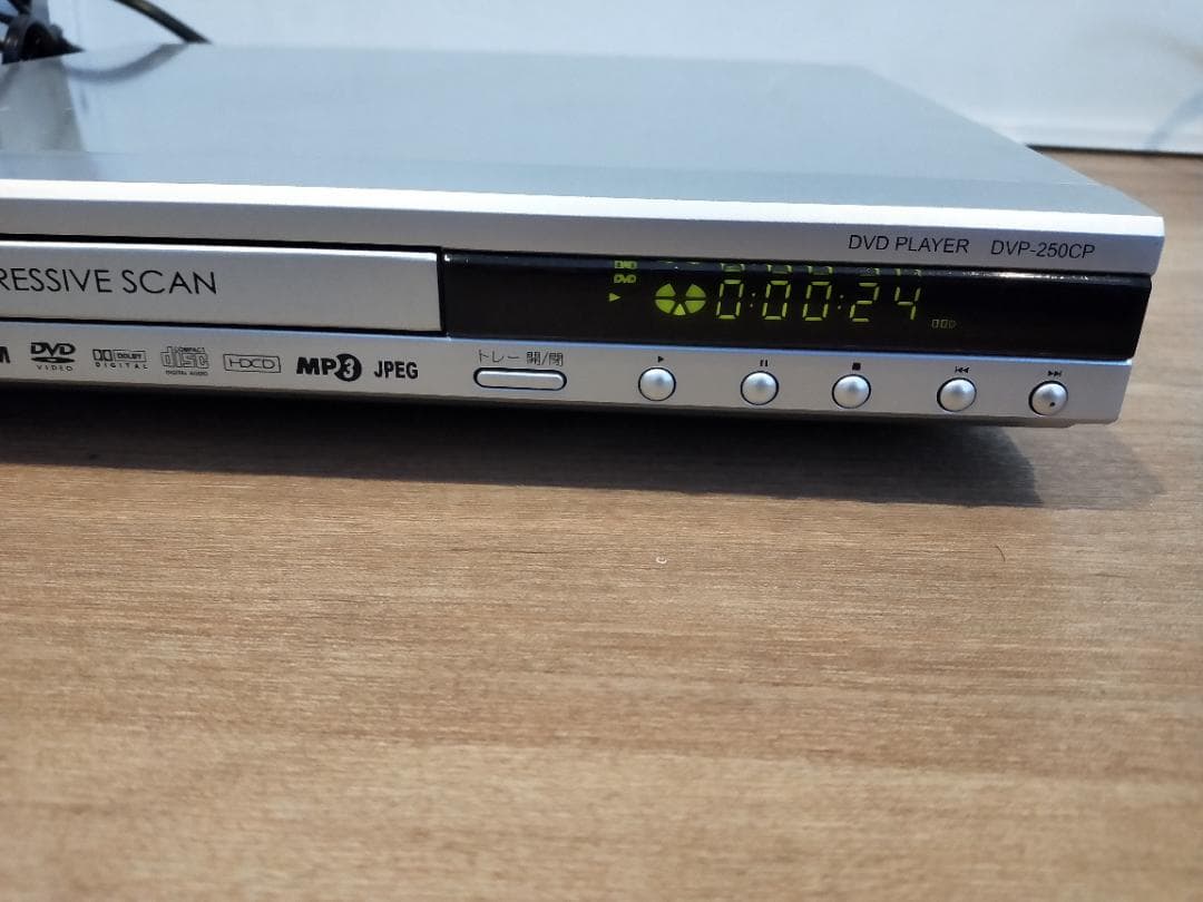 ＝レア品＝サイテック DVDプレイヤー DVP-250CP(フリフリ)