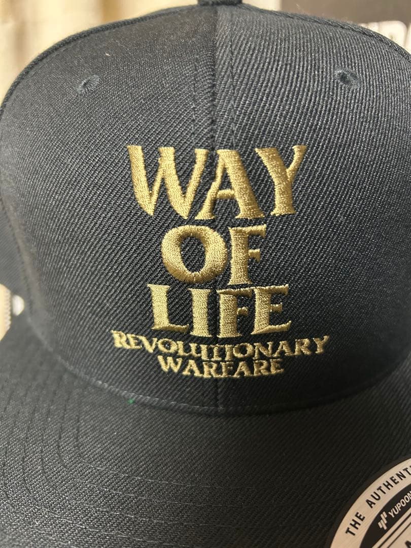 RATS CAP BLACK × ASH GOLD 未使用品