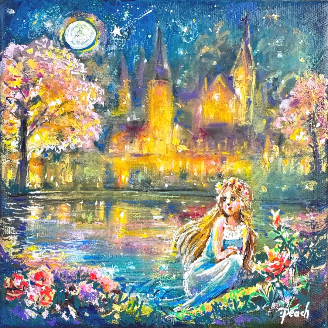 ○Lightning moon&star 絵画原画