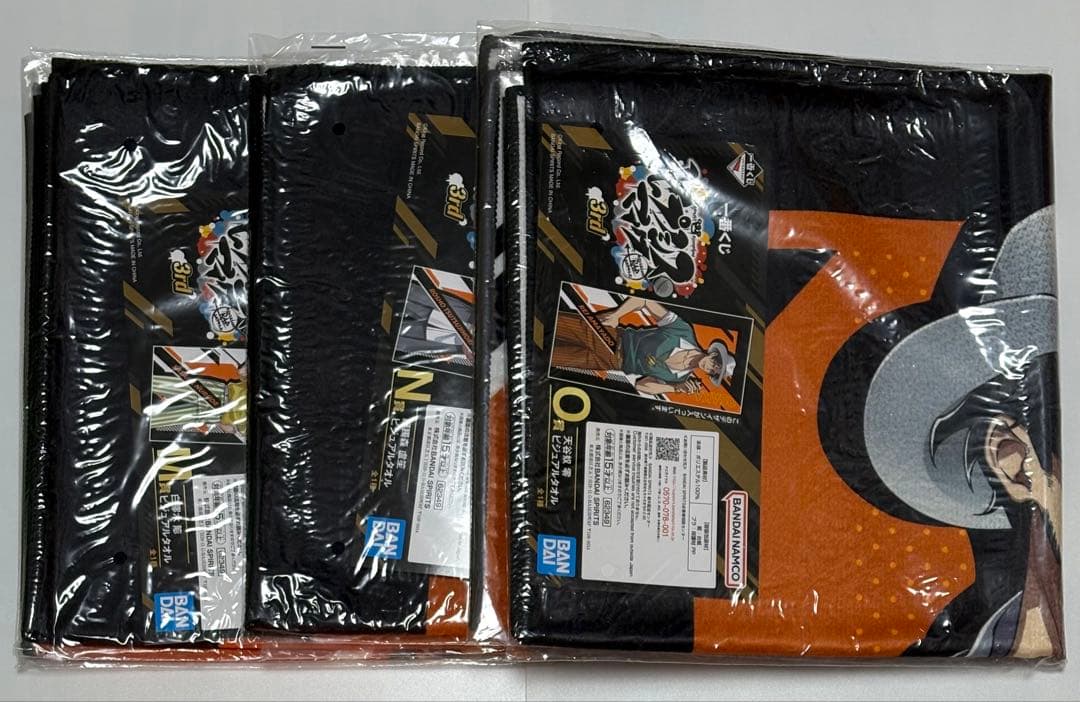 ヒプマイ　一番くじ　ビジュアルクロス　ビジュアルタオル　簓　盧笙　零