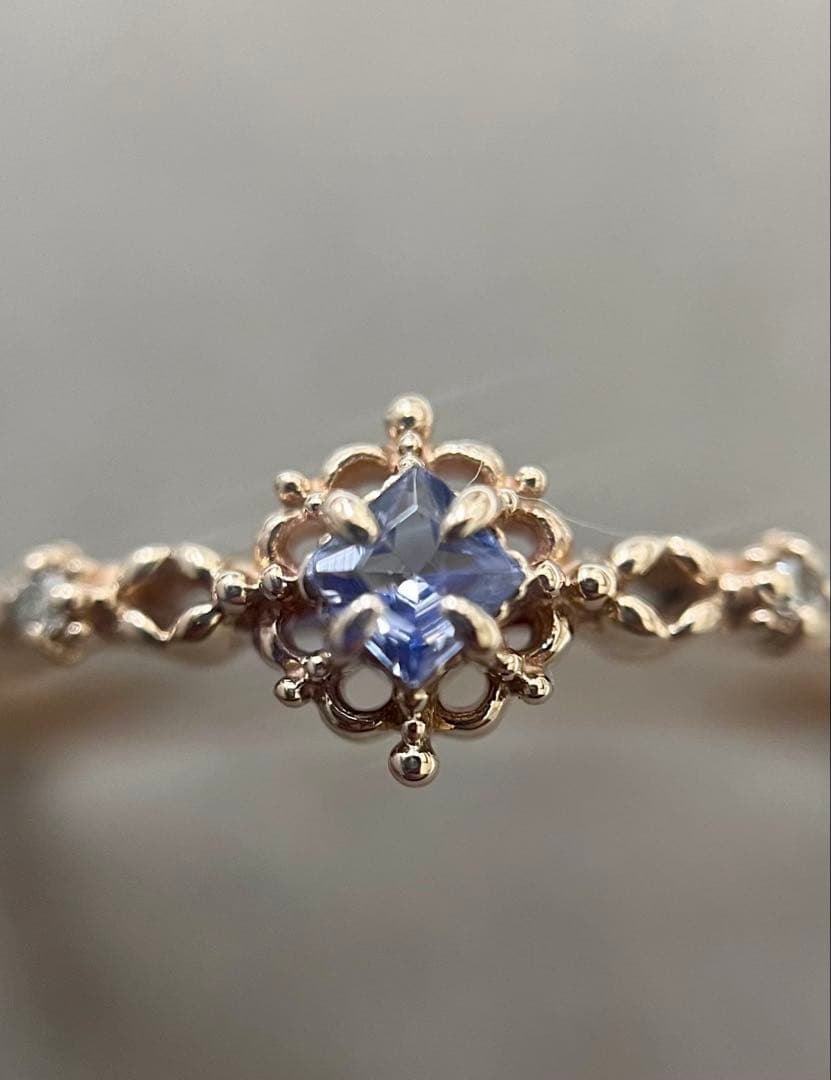 ノジェスK5 タンザナイト ダイヤ リング