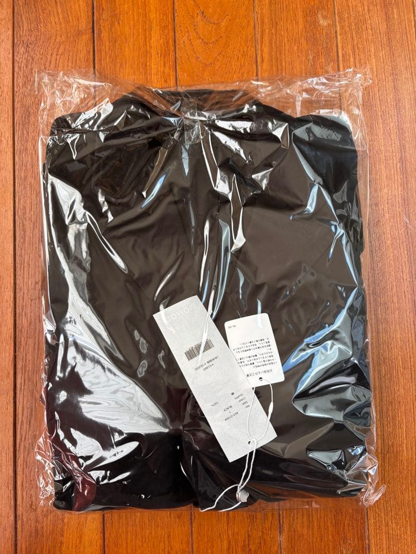 comoli 24AW 製品染ジャケット BLACK サイズ1 新品未使用